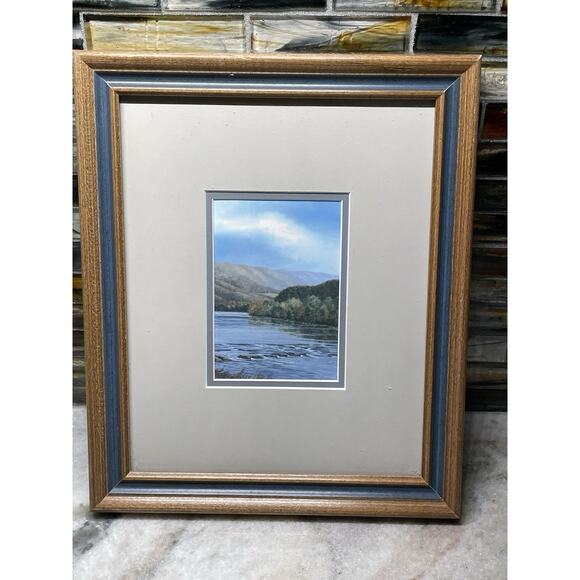 Robert E. Tuckwiller Limited Edition Signed Print River Framed And Matted - Picture 1 of 8